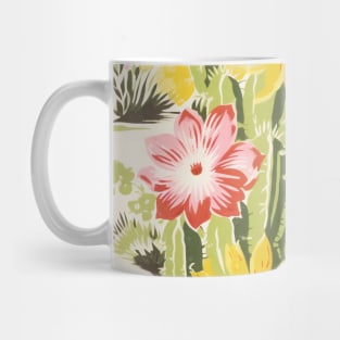 Cactus Desert Flowers Boho Mug